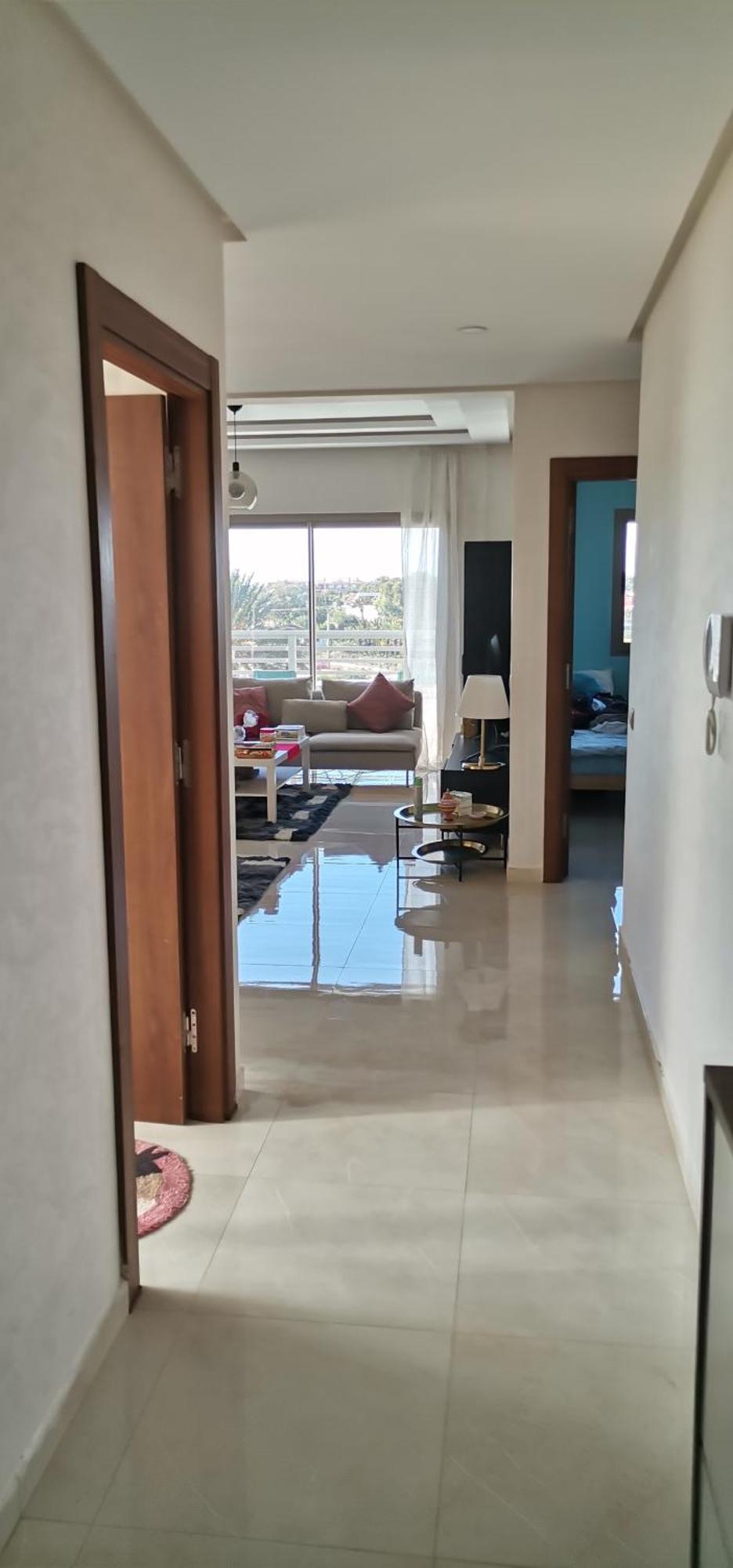 Grand Appartement Vue Golf A 2 Min De La Plage Bouznika Exterior photo