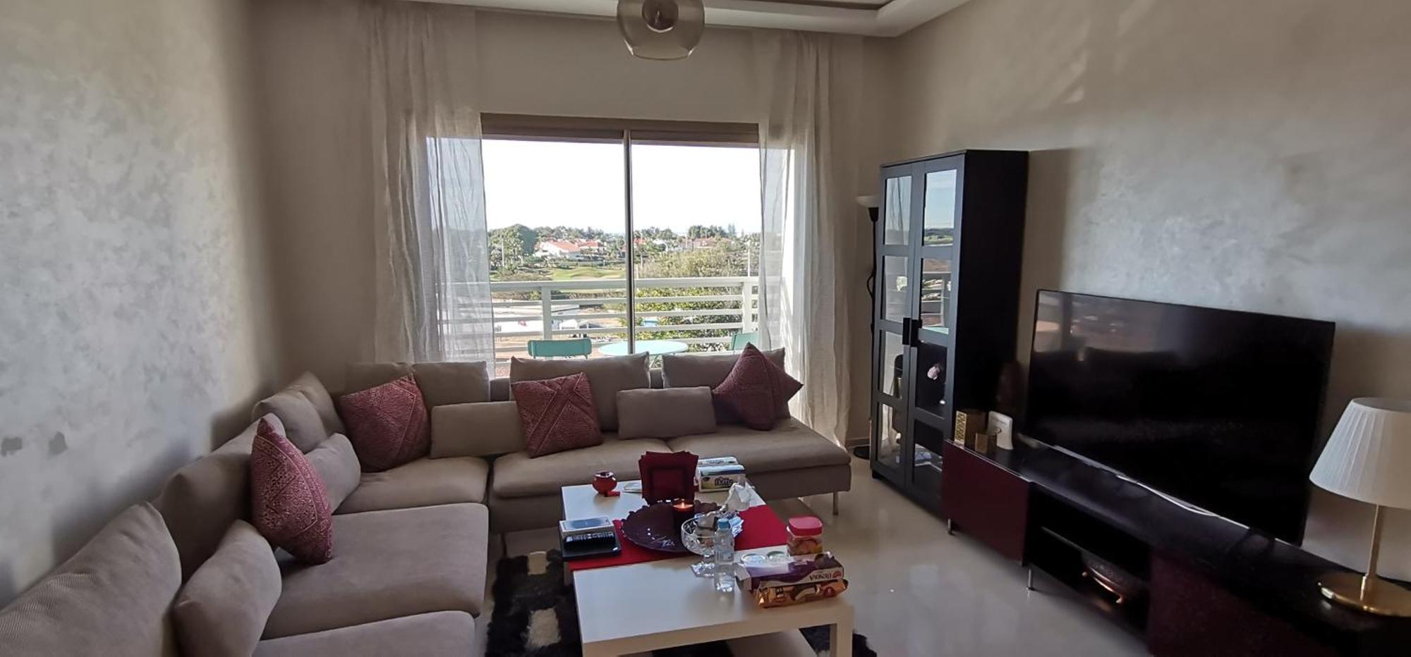 Grand Appartement Vue Golf A 2 Min De La Plage Bouznika Exterior photo